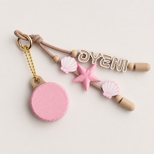 Bag Charm Personalizado – Concha