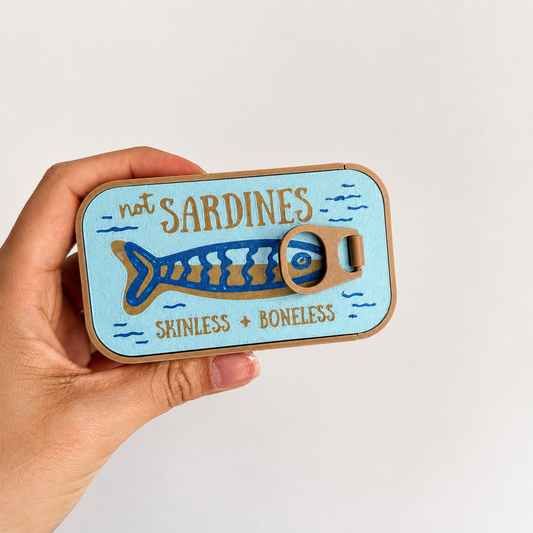 Porta- Jóia de Viagem com 3 peixes