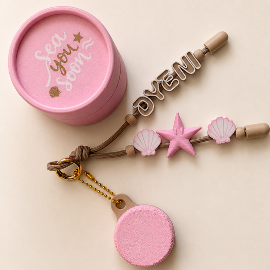 Bag Charm Personalizado – Concha